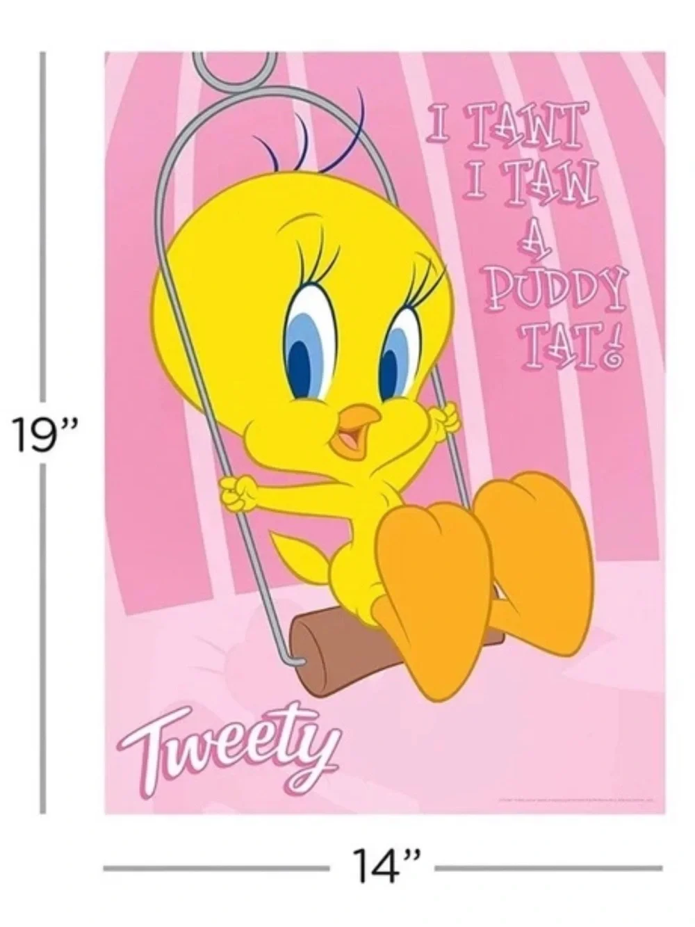 Looney Tunes Tweety Bird 500 Piece Jigsaw Puzzle WB Aquarius 14” x 19” *NEW*